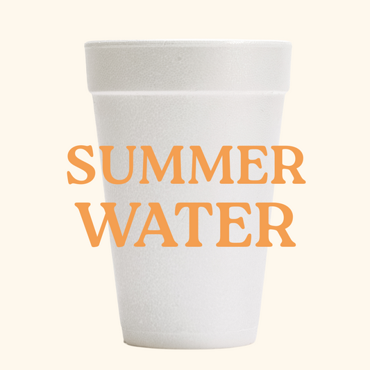 summer water | Styrofoam Cup