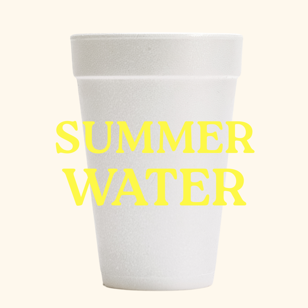 summer water | Styrofoam Cup
