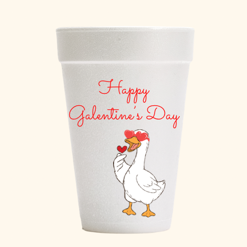 happy galentine’s day | Styrofoam Cup