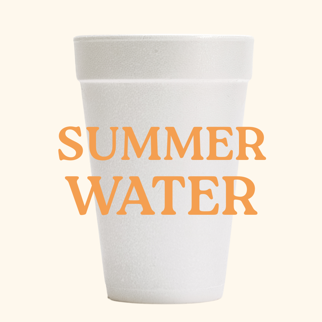 summer water | Styrofoam Cup